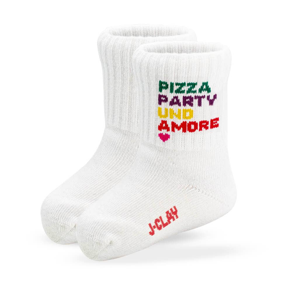 Pizza, Party, Amore - Mini Socken J.Clay