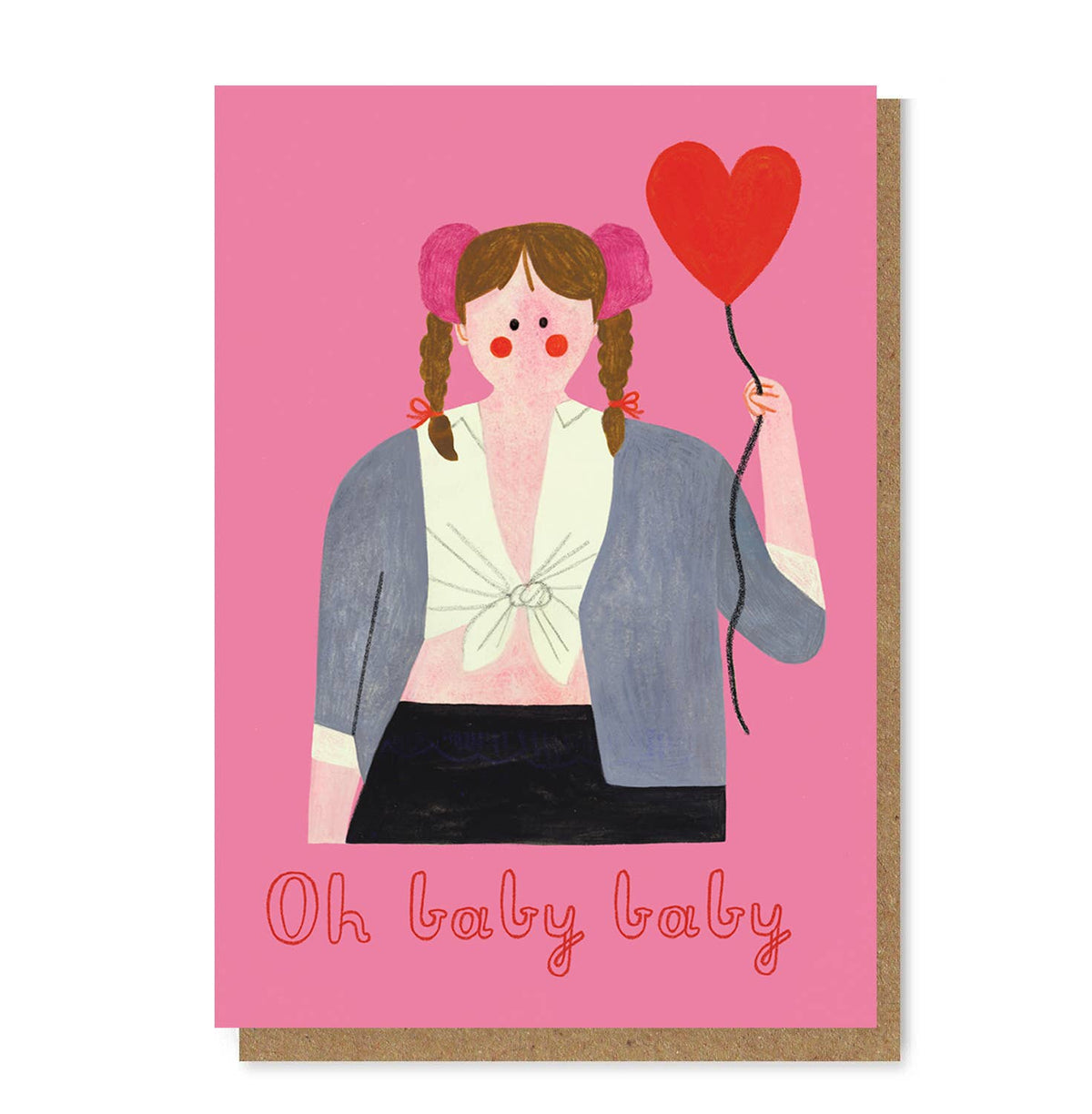 Daria Solak Illustrations - BRITNEY oh Babykarte