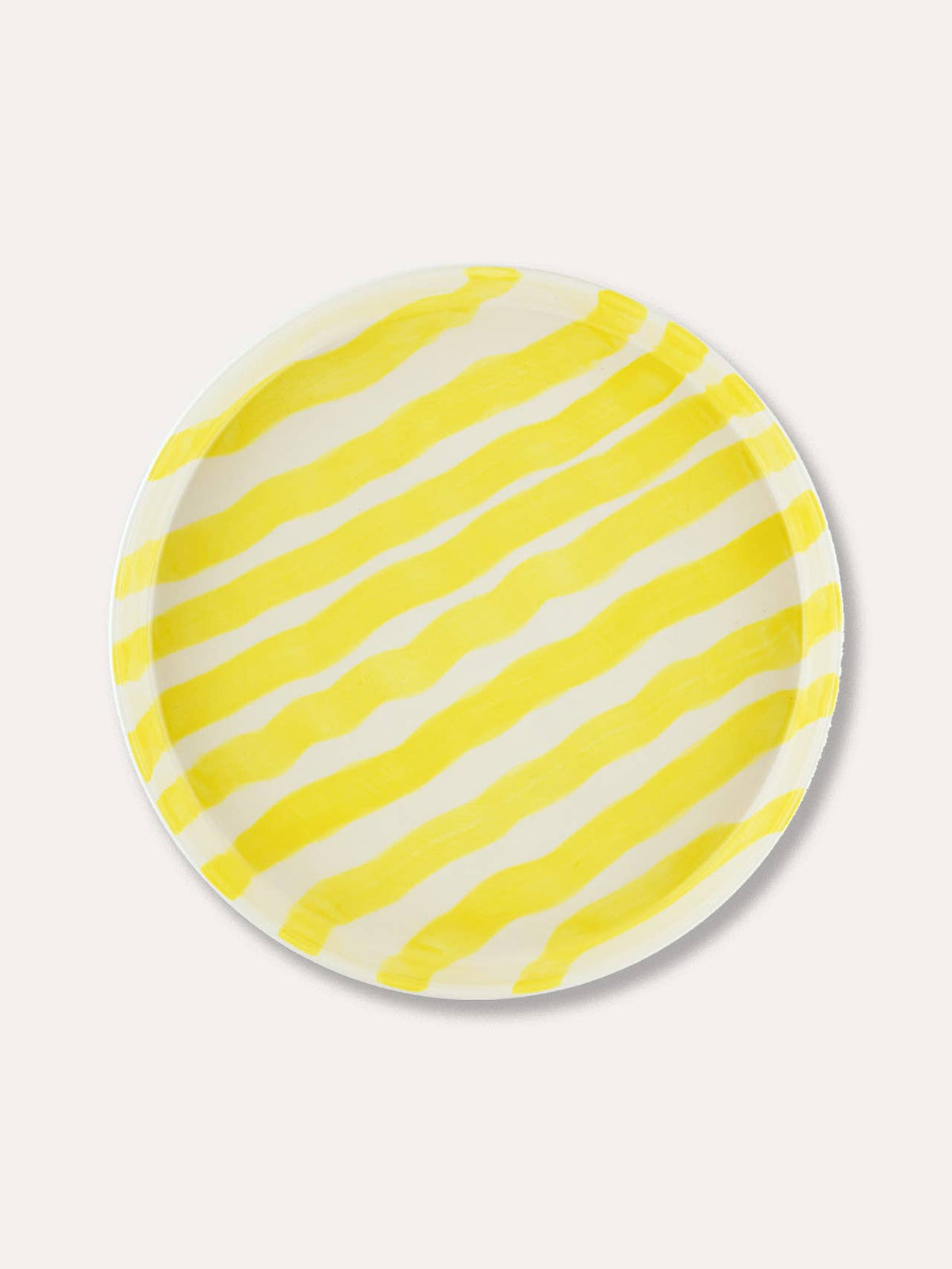 Magazin Minori Teller Stripes - spiaggia yellow