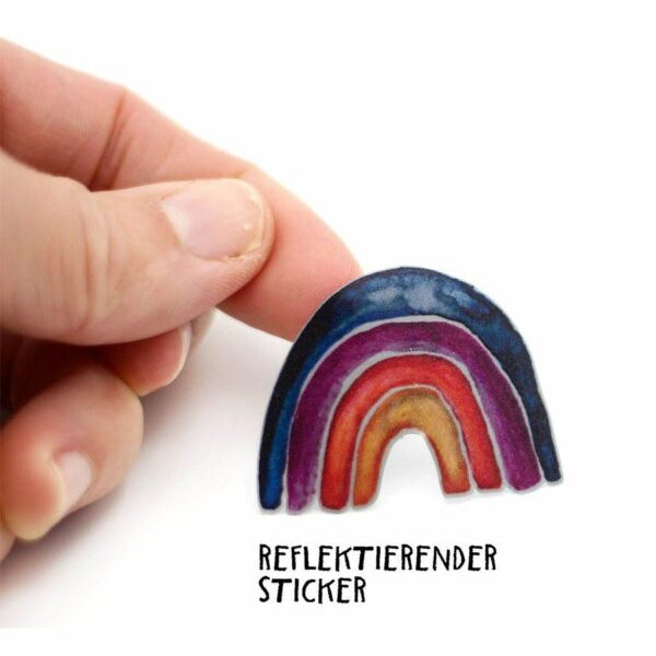 Reflektierender Sticker 'Regenbogen'-3er Set