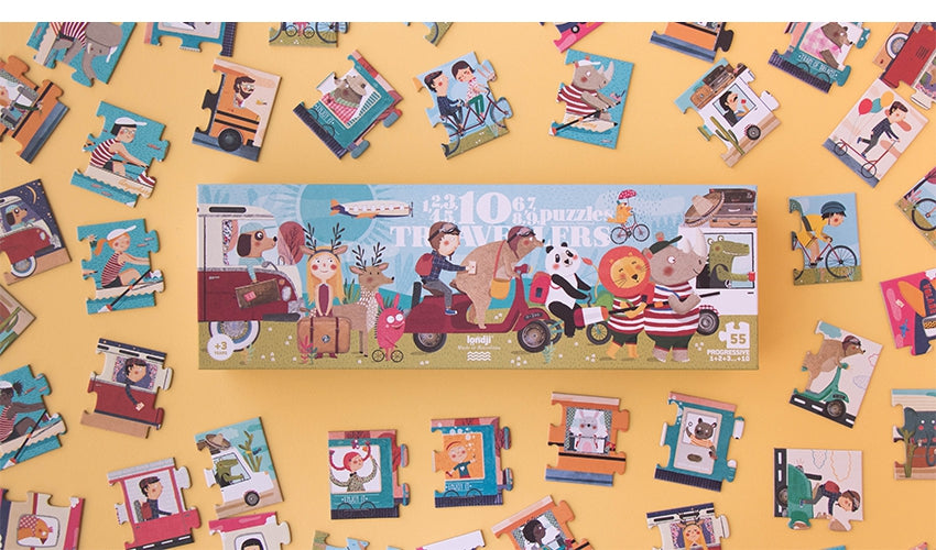 Londji Puzzle '10 Travelers'