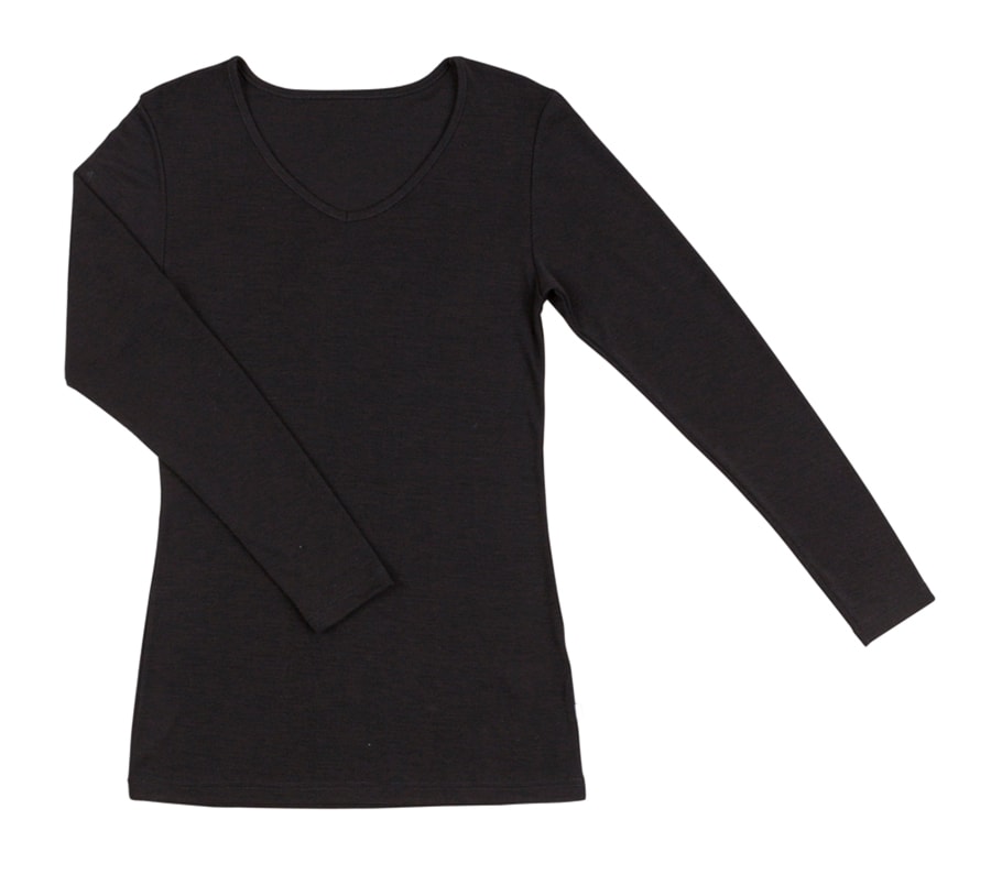 JOHA Merinowolle Seide Longsleeve für Erwachsene 'Sara'