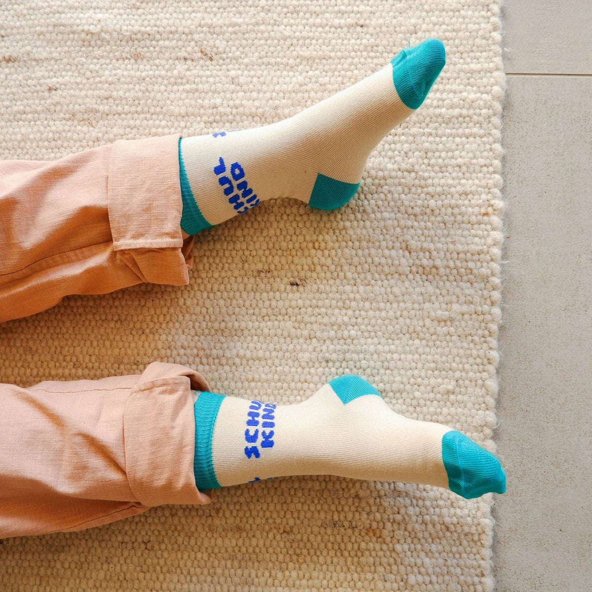 Tinyday Schulkind Socken | blau