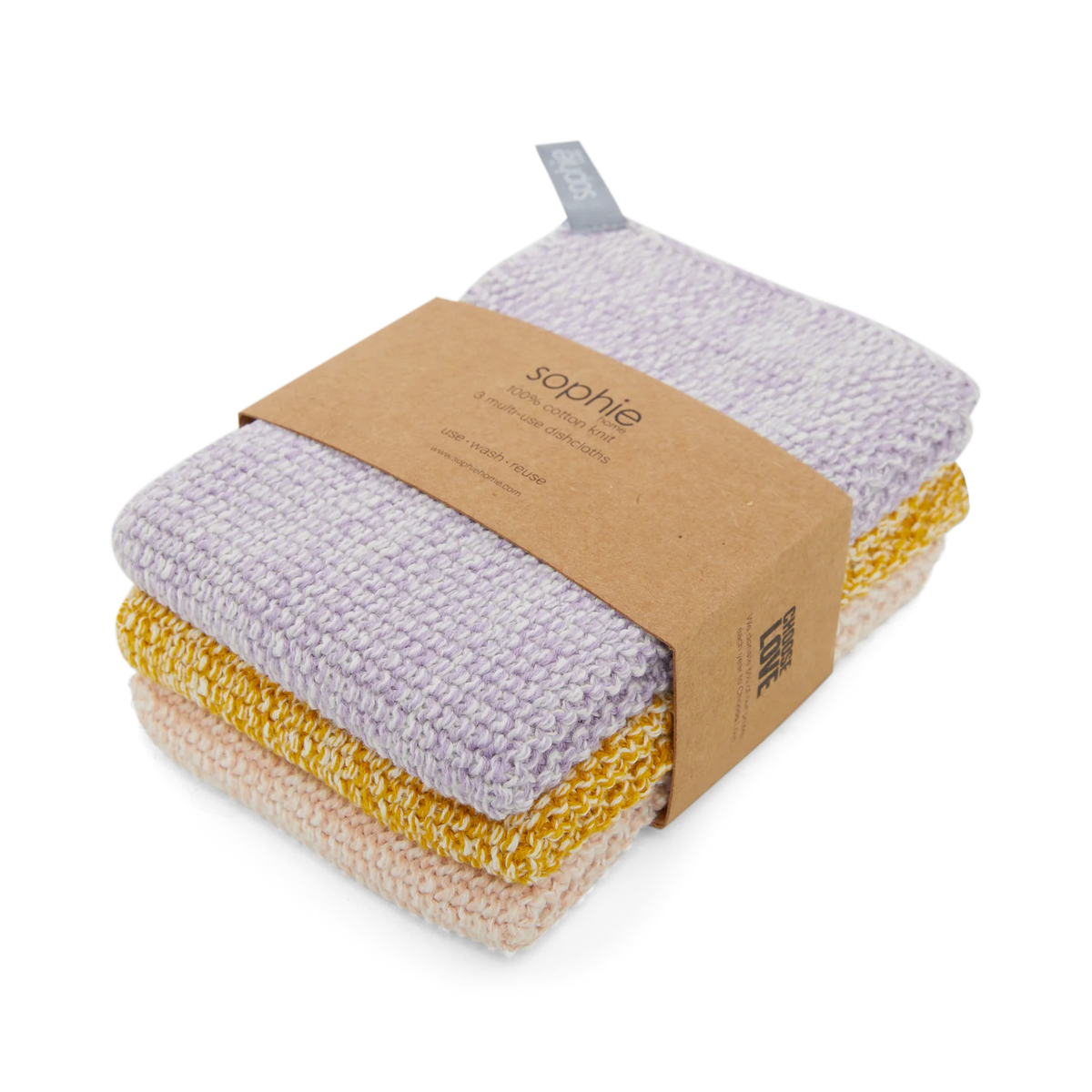 Sophie Home Spültücher Set 'Lilac Space Dye'