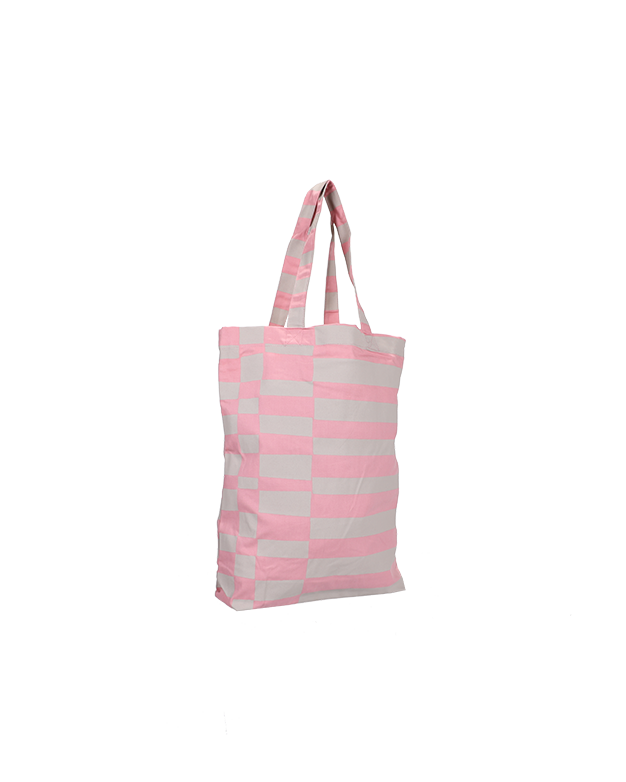 Shopper grafisch coral oder emerald