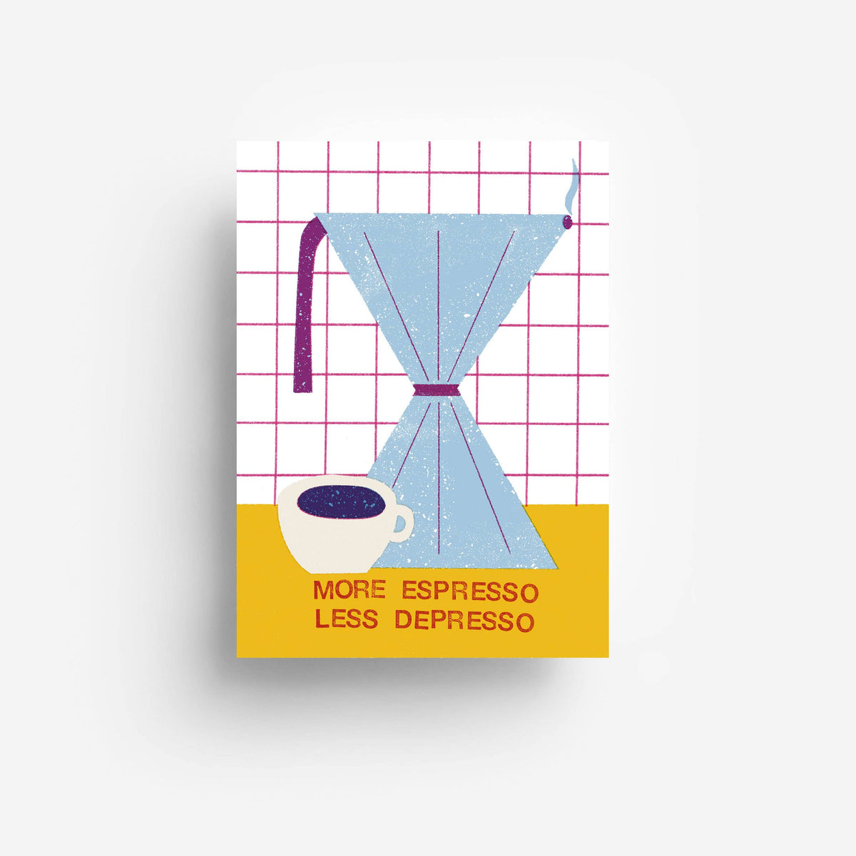 Espresso Postkarte DIN A6