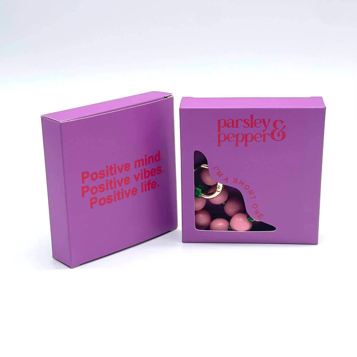 Parsley & Pepper - Handykette kurz Holz 3in1 Bag Charm & Schlüsselanhänger