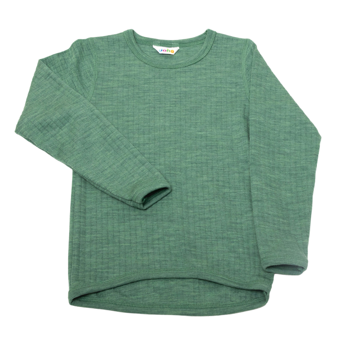 Joha Longsleeve Merinowolle 'grün'