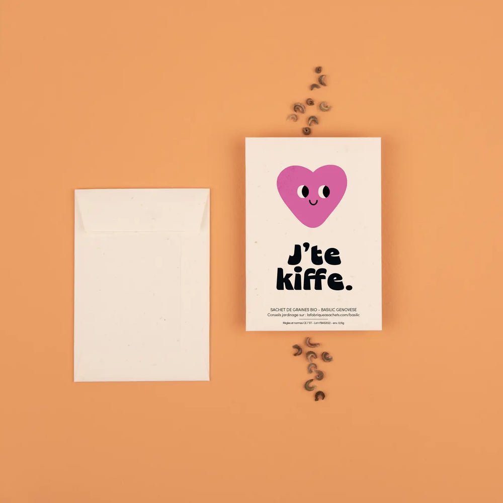 Blumensamen Ich liebe dich - La Fabrique à Sachets