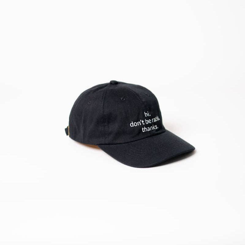 arrel Hi. don't be racist. thanks. Premium Dad Cap - black & white