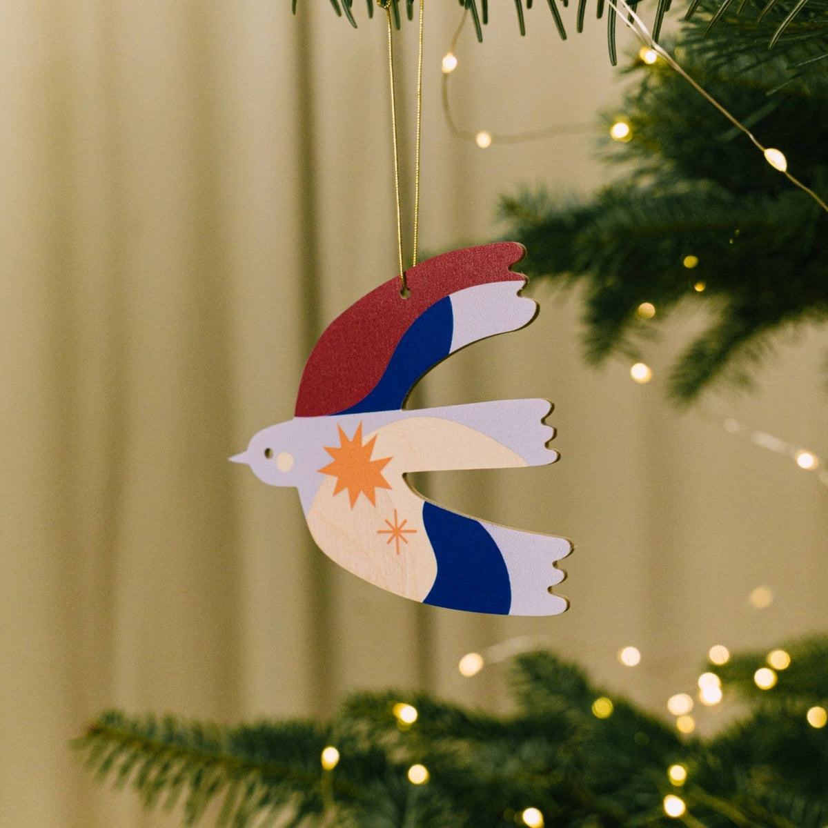 Milin Vogel Weihnachtsschmuck, Weihnachtsbaum Hängedekoration