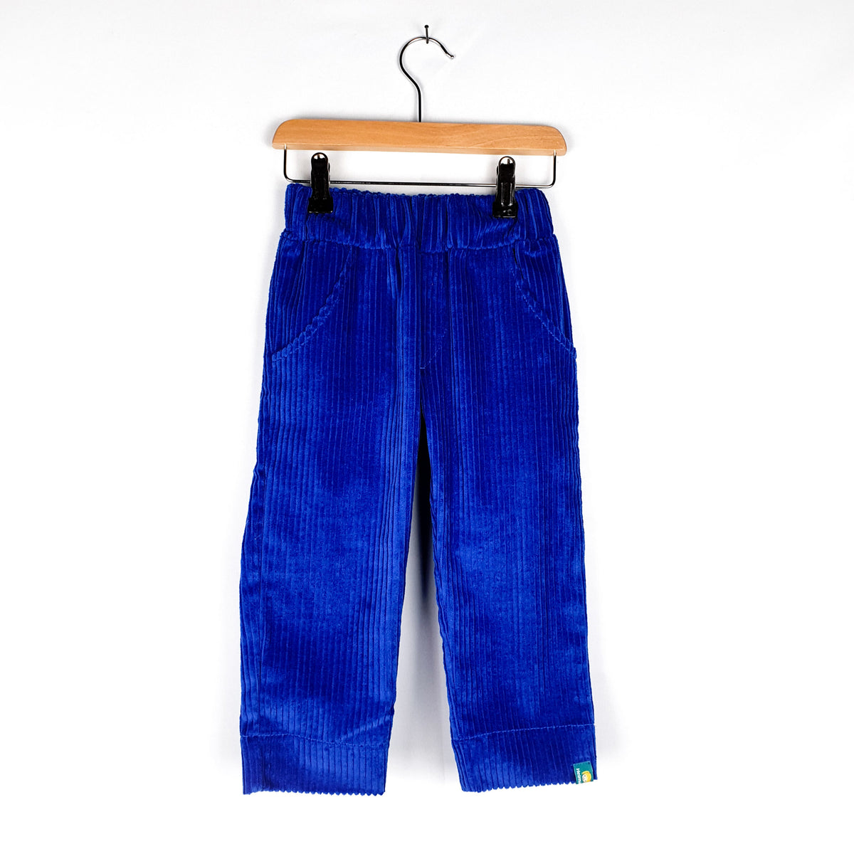 Studio du. Hose 'knallblau/Cord'