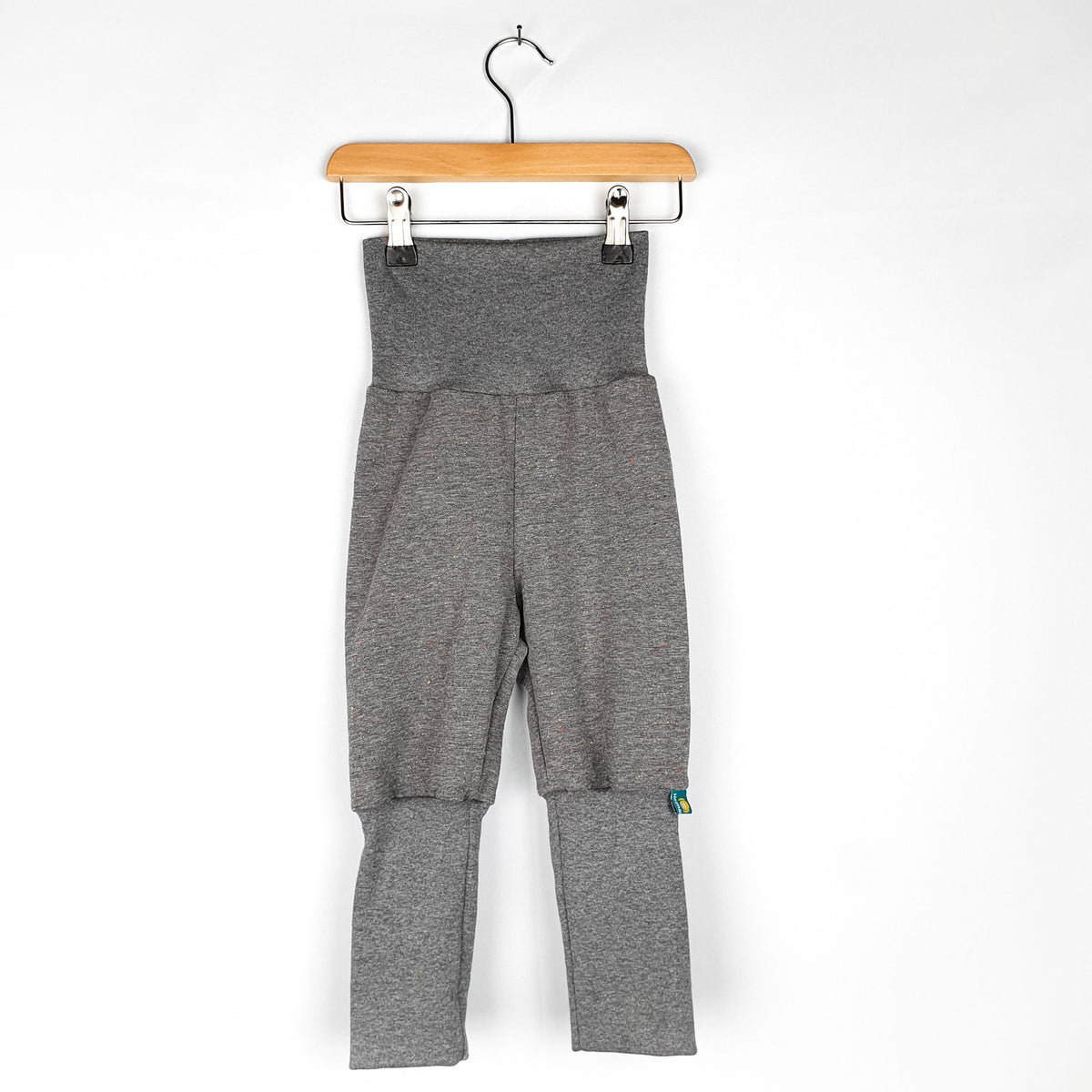 Mitwachshose 'grau Sweat mit Sprenkeln/grau'