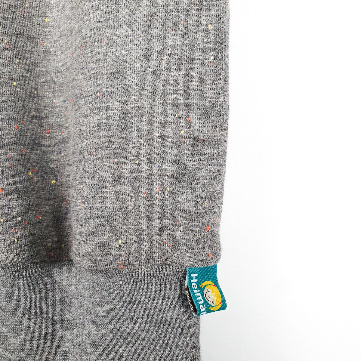 Mitwachshose 'grau Sweat mit Sprenkeln/grau'
