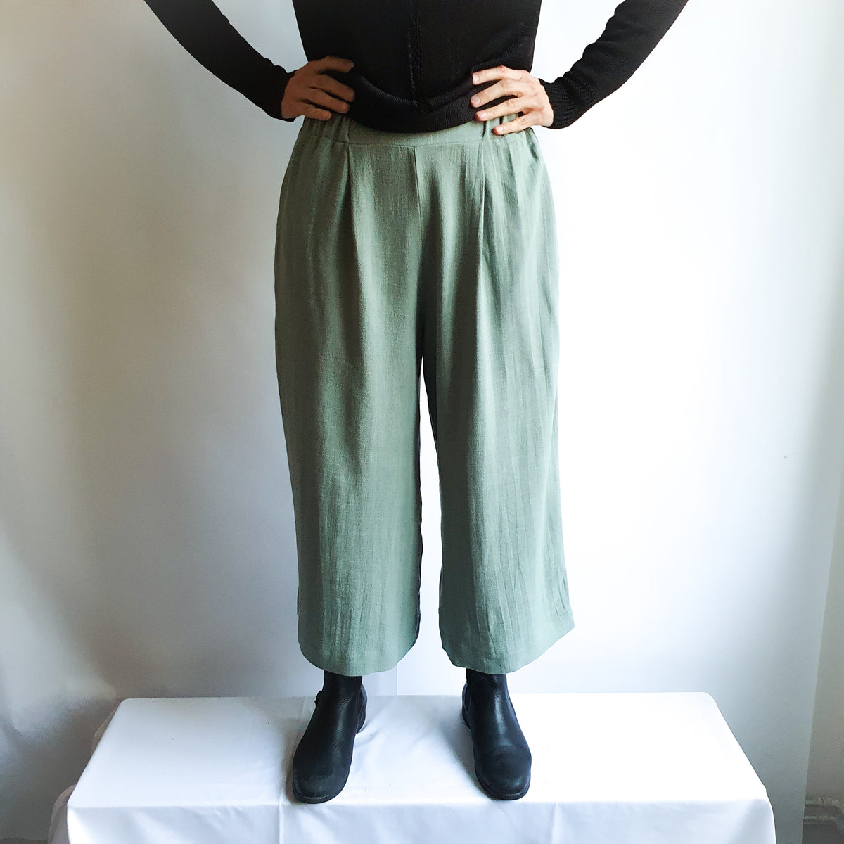 Studio du. Culotte für Ladies Viskose-Leinen 'Beere'