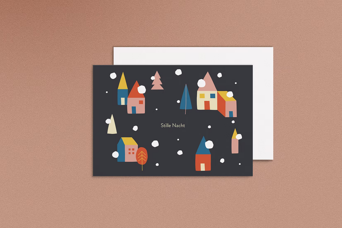 Postkarte Stille Nacht -Anna Beddig-