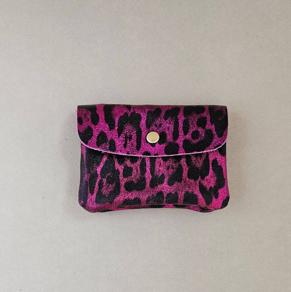 Leder Geldbörse mit 2 Fächern LEO Design