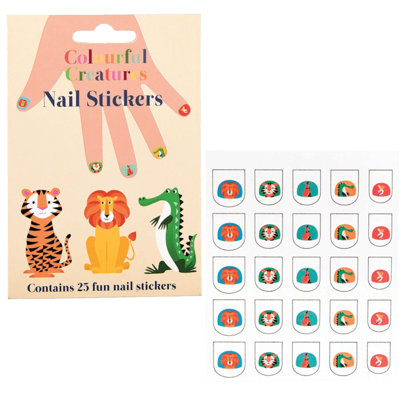 NagelSticker 'Colourful Creatures'
