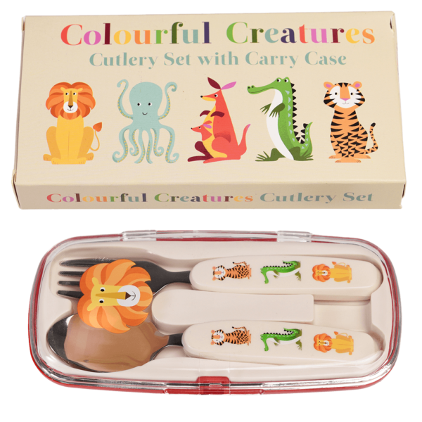Besteck-Set 'Colourful Creatures' Rex London