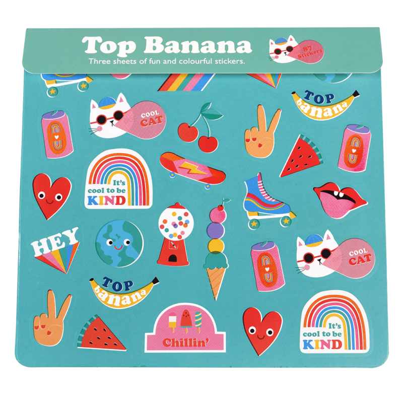 Aufkleber 'Top Banana'