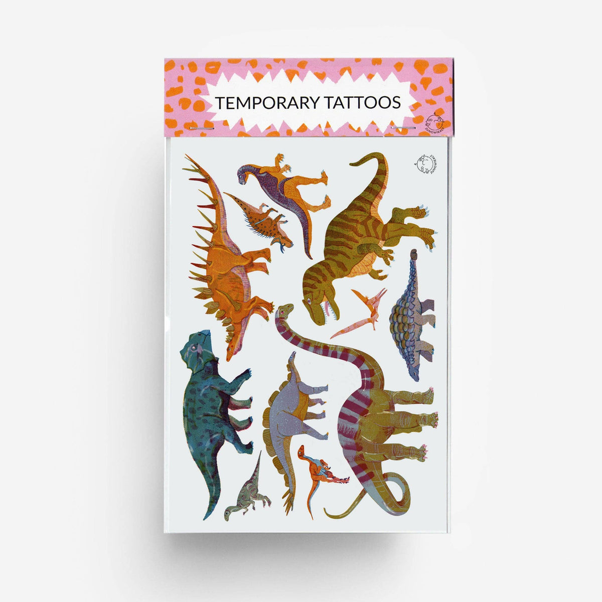 Temporäre Dinosaurier Tattoos jungwiealt