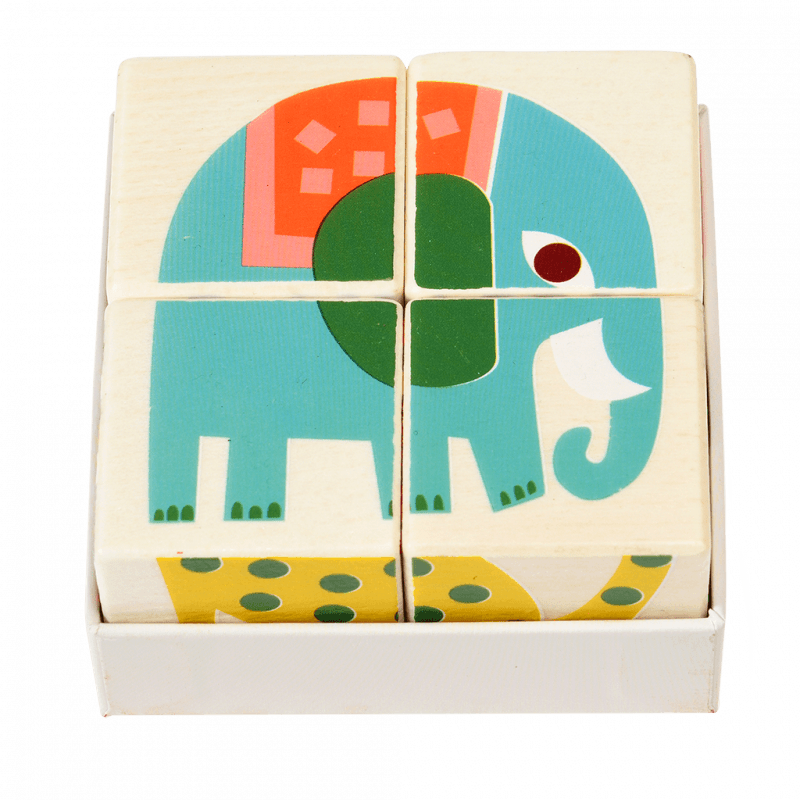 Holzteile Puzzle 'Wild Wonders'