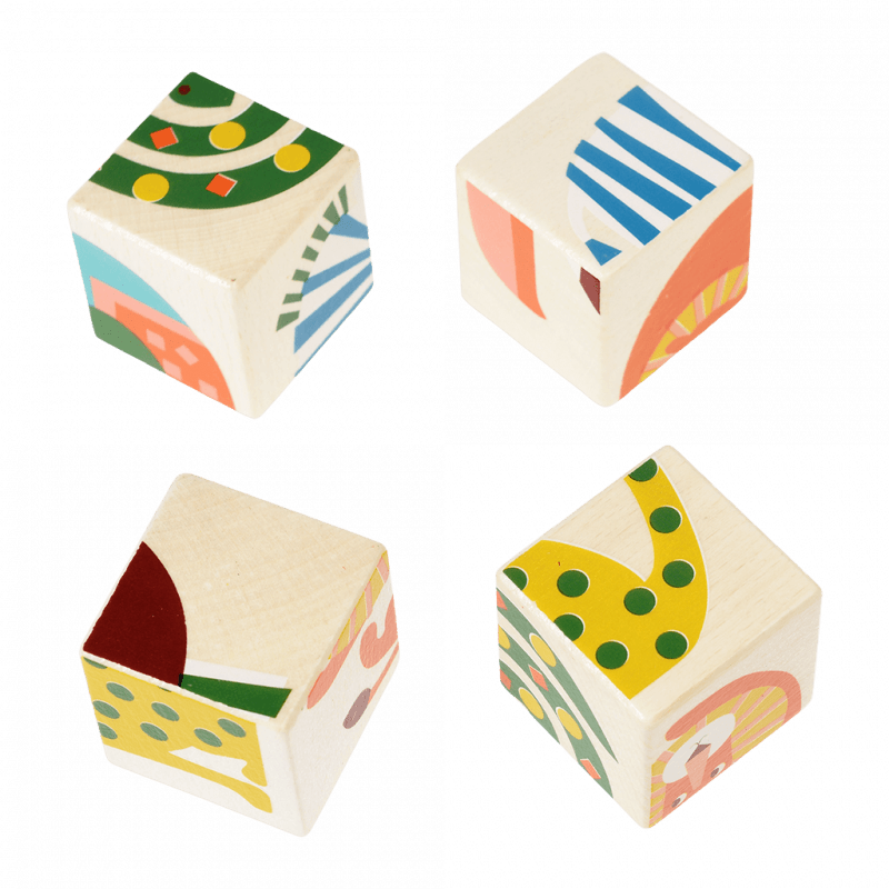 Holzteile Puzzle 'Wild Wonders'