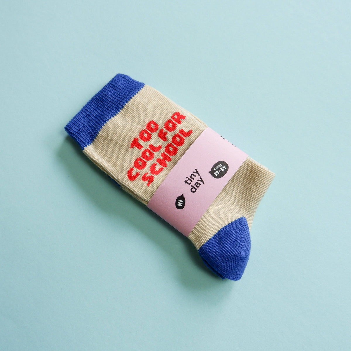 tinyday "too cool for school" Socken