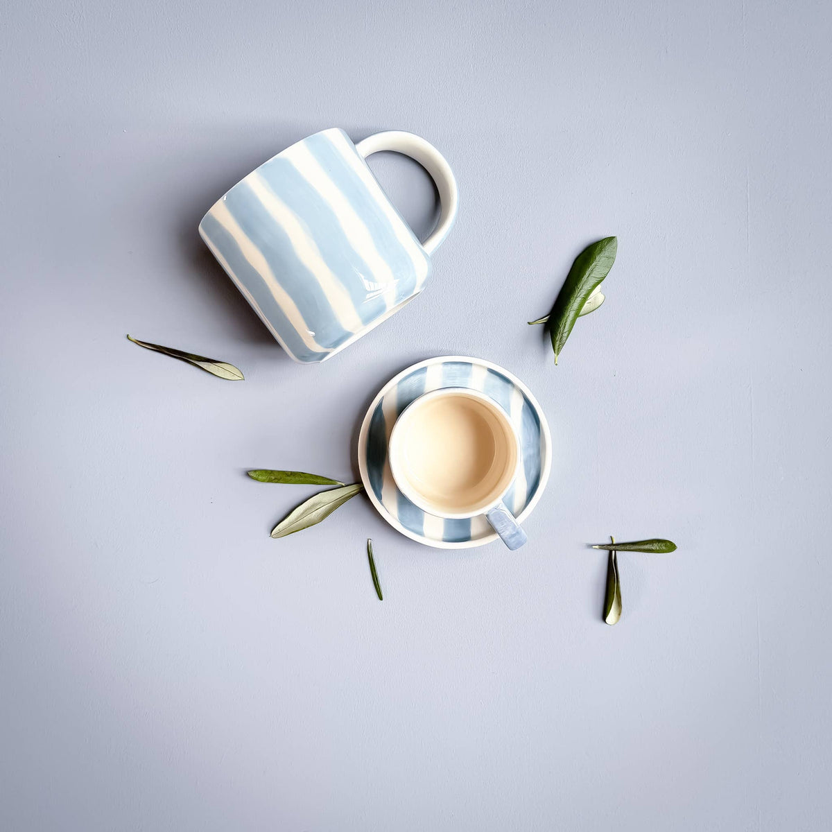 Magazin Minori Becher Stripes - morning azzurro
