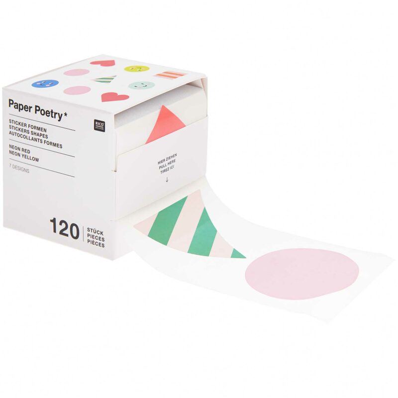 PAPER POETRY Sticker 'Happy Birthday Formen'