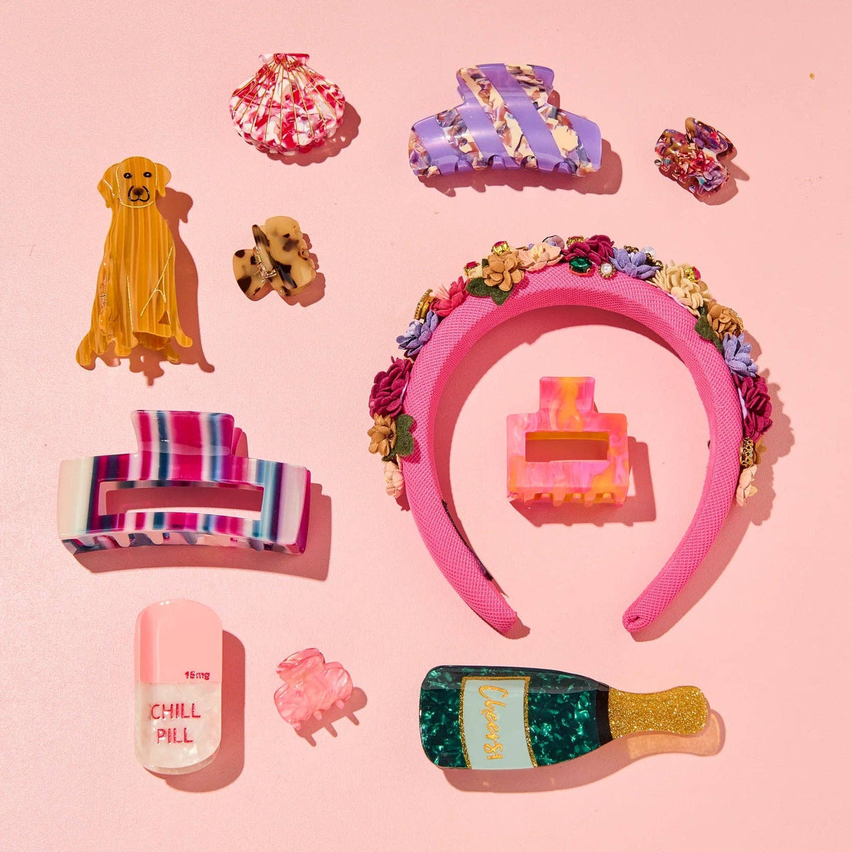 byVivi Haarklammer Square Jelly