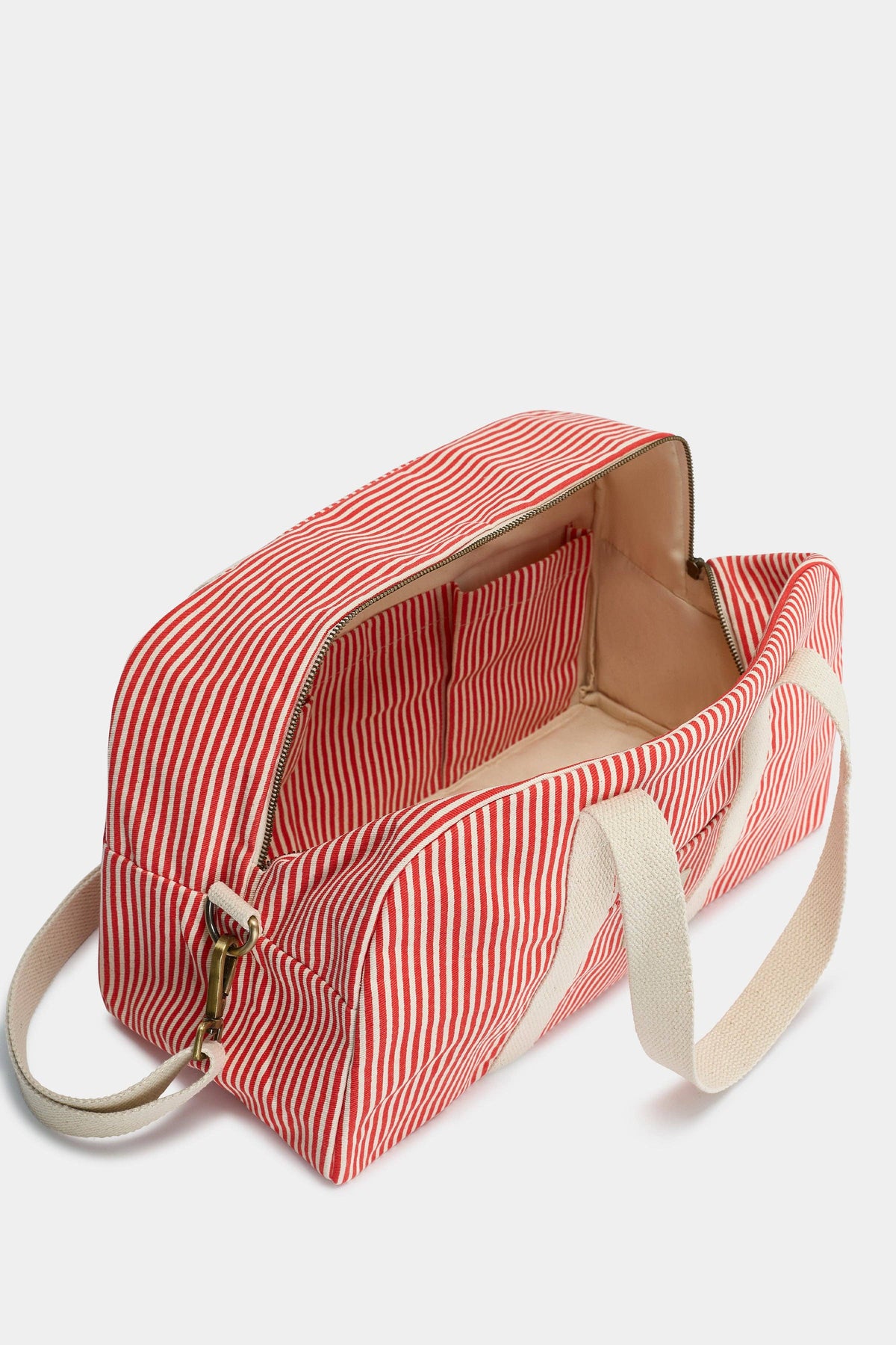 Hindbag Weekender Tasche "Charlie" rote Streifen