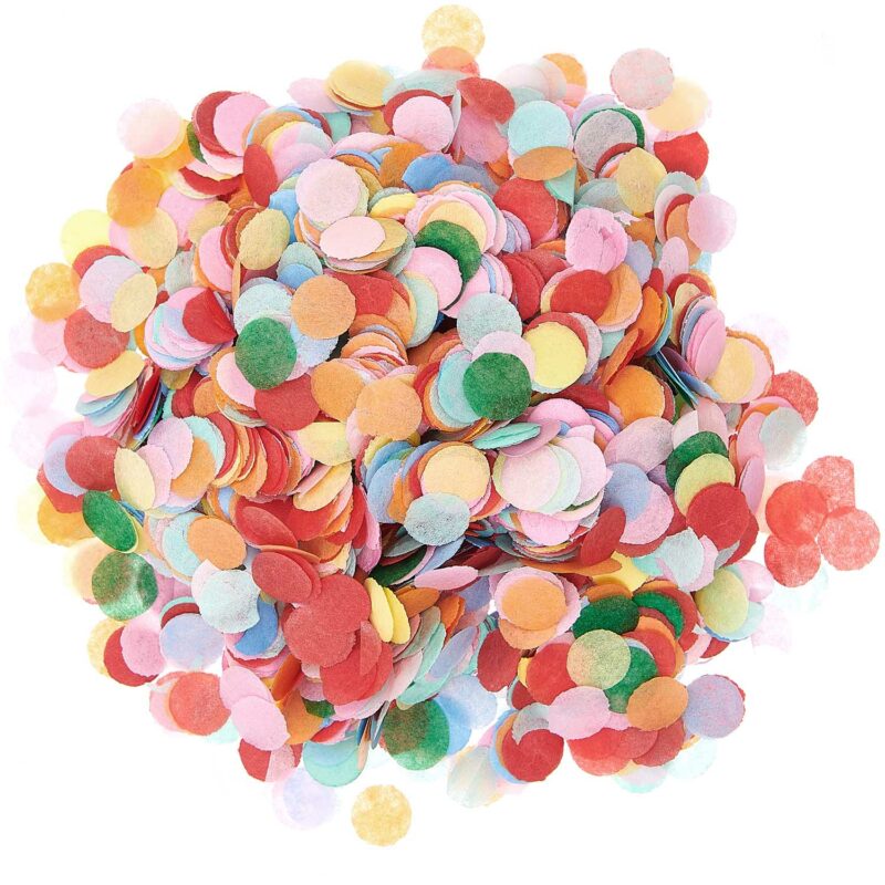 YEY! Let's Party Konfetti 'multicolor / rund'