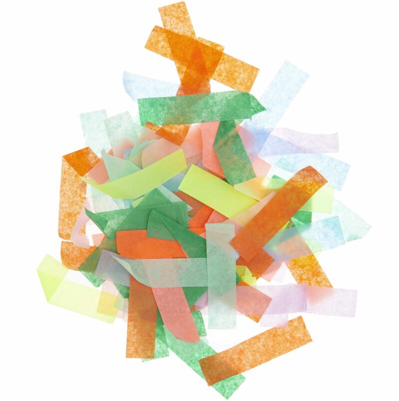 YEY! Let's Party Konfetti 'Happy Birthday / multicolor / rechteckig'