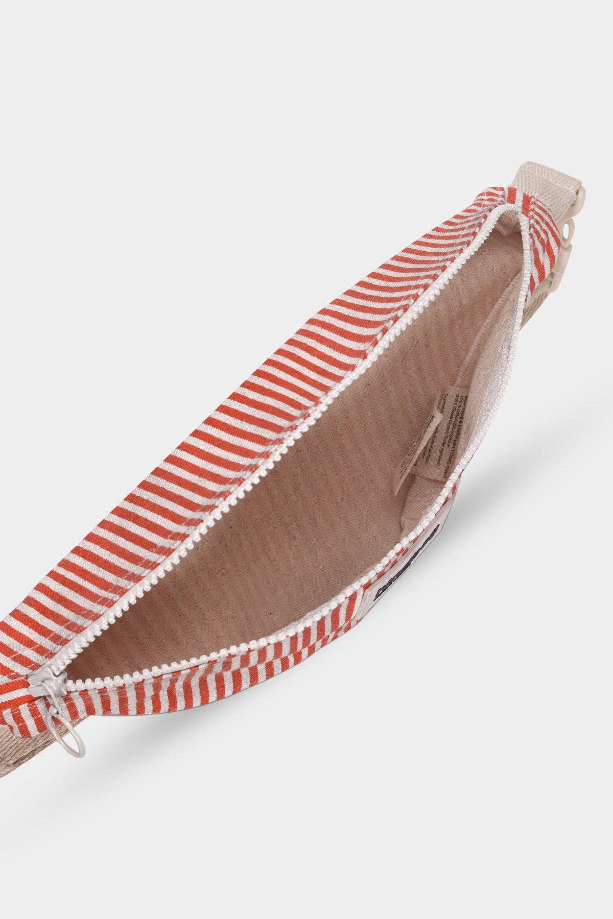 Hindbag Bauchtasche "Augustin" rote Streifen