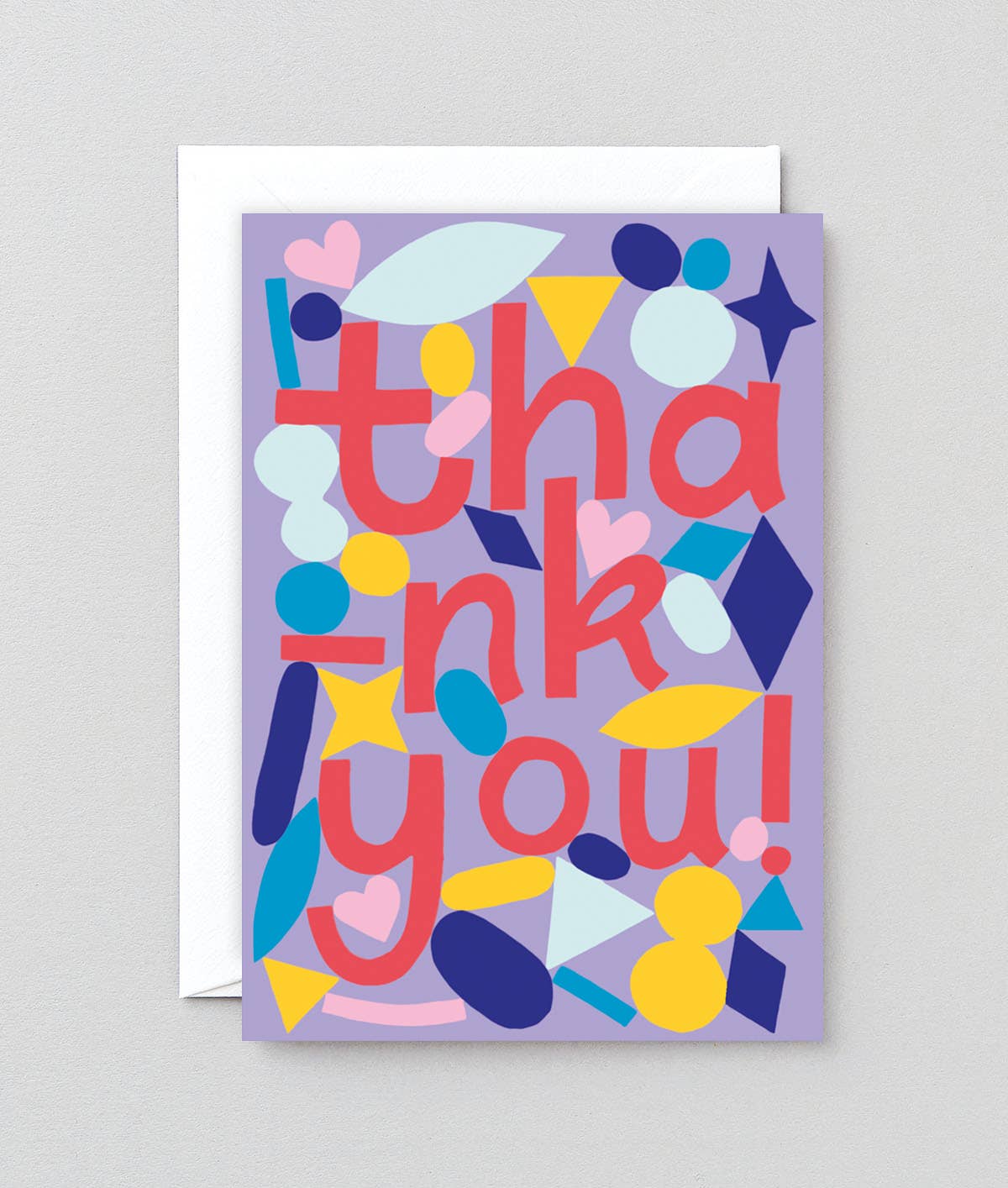 Grußkarte mit Prägung „Thank You“ WRAP