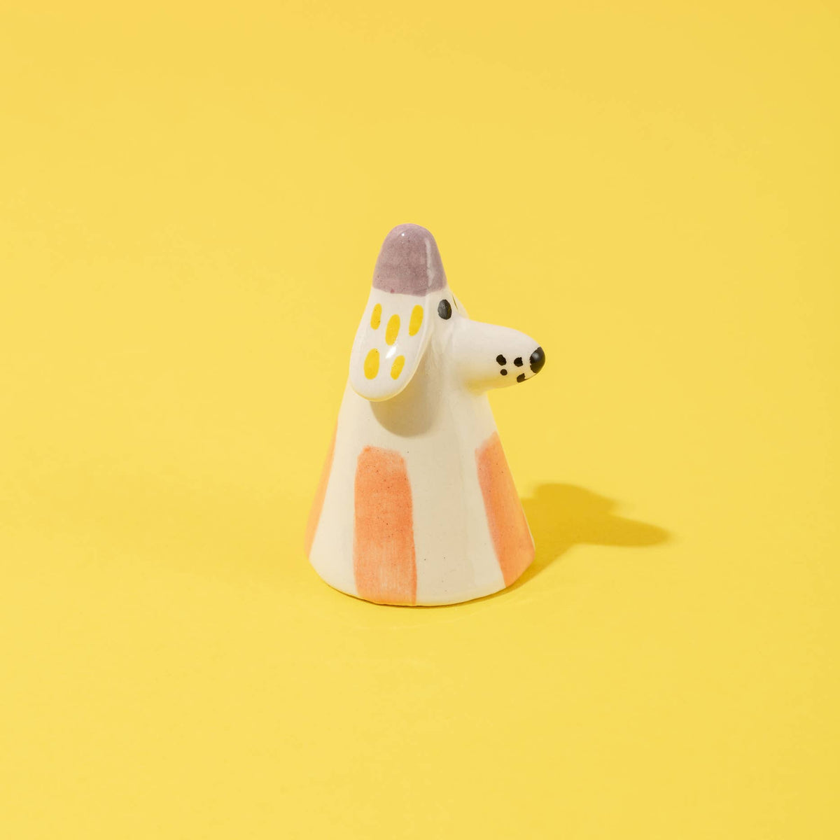 Ana Seixas Hund Orange / Kleine Schreibtischbegleiter Keramikstücke