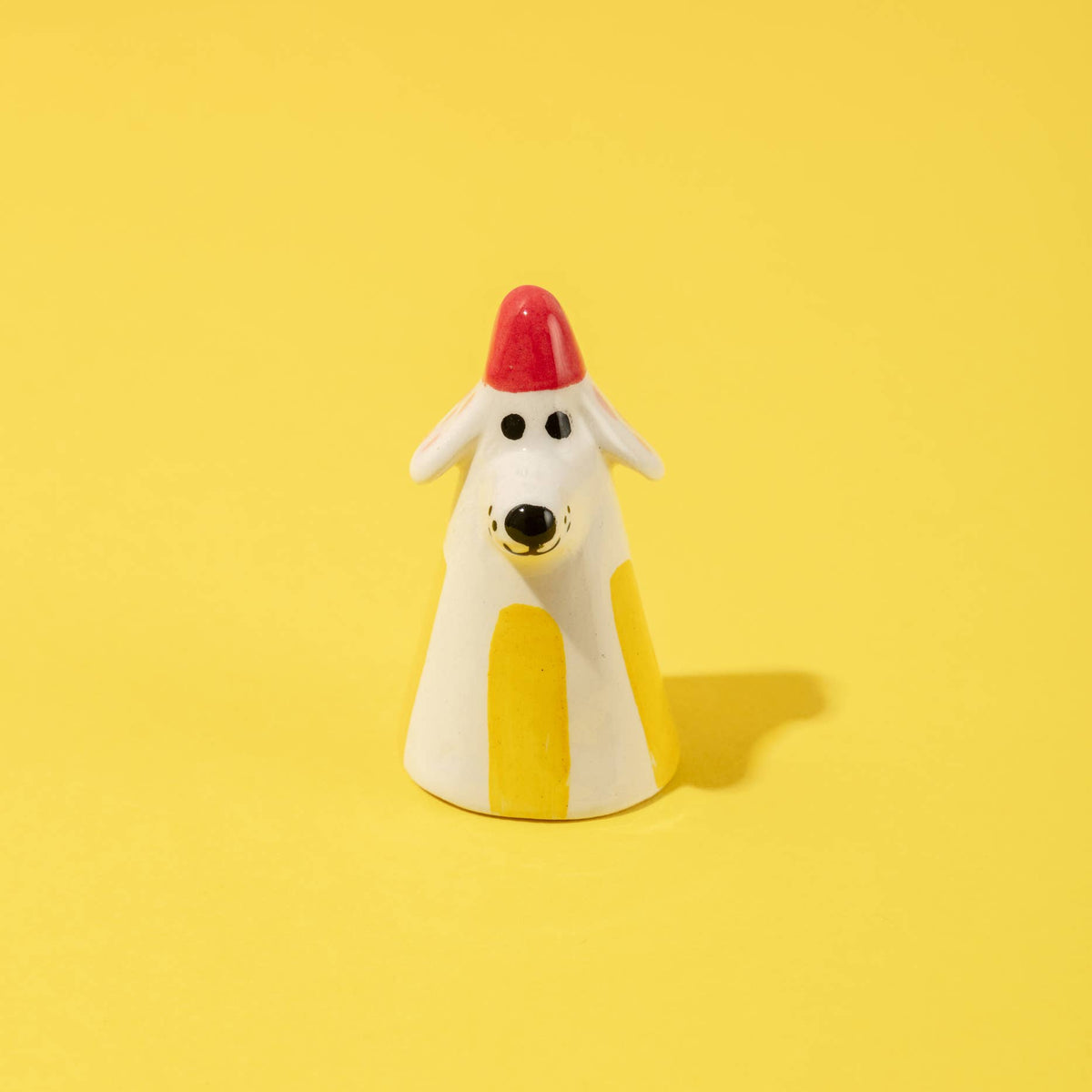 Ana Seixas Hund Gelb / Kleine Schreibtischbegleiter Keramikstücke