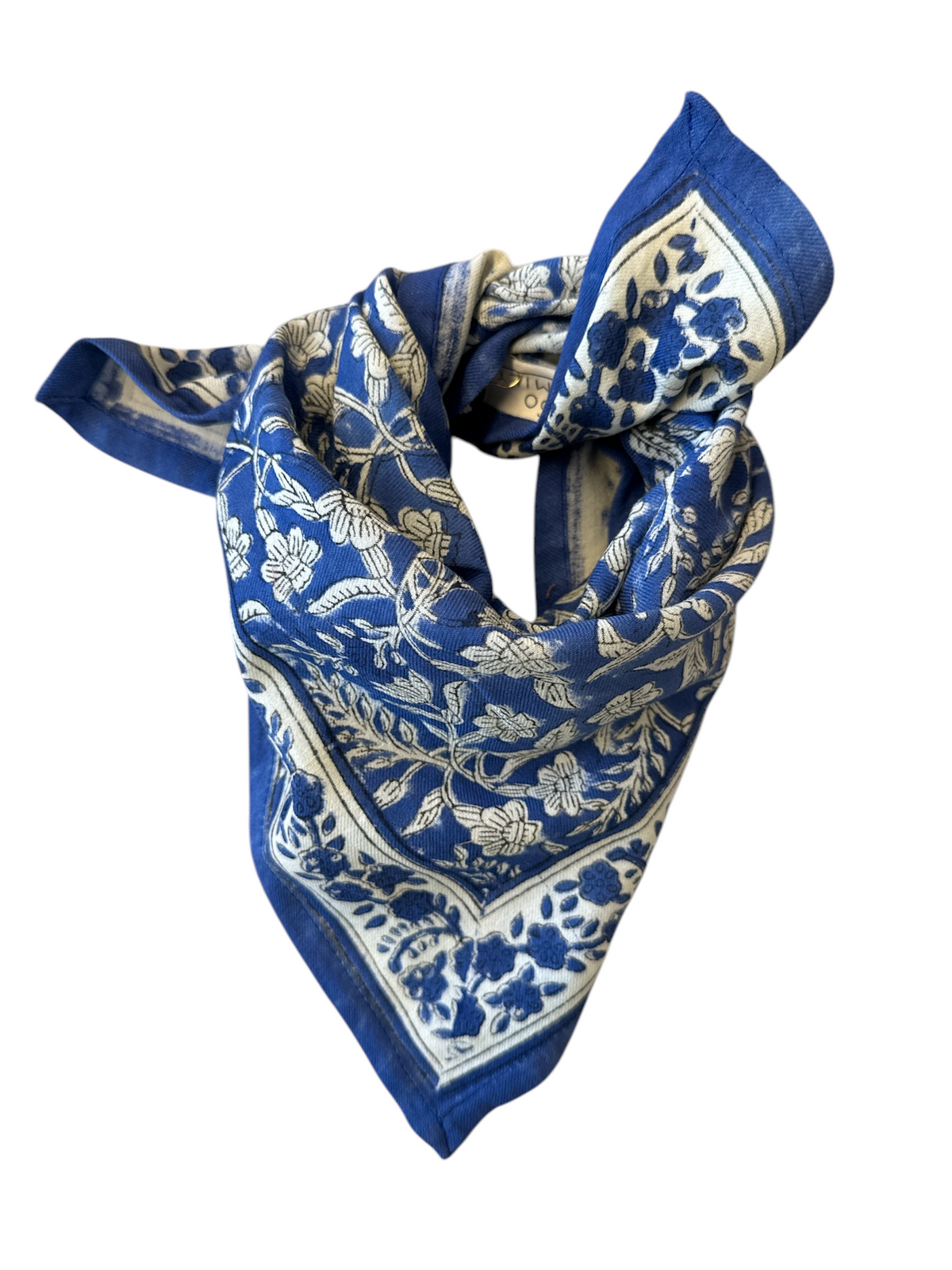 SO FAMILY - kleines Tuch "santorin blau"