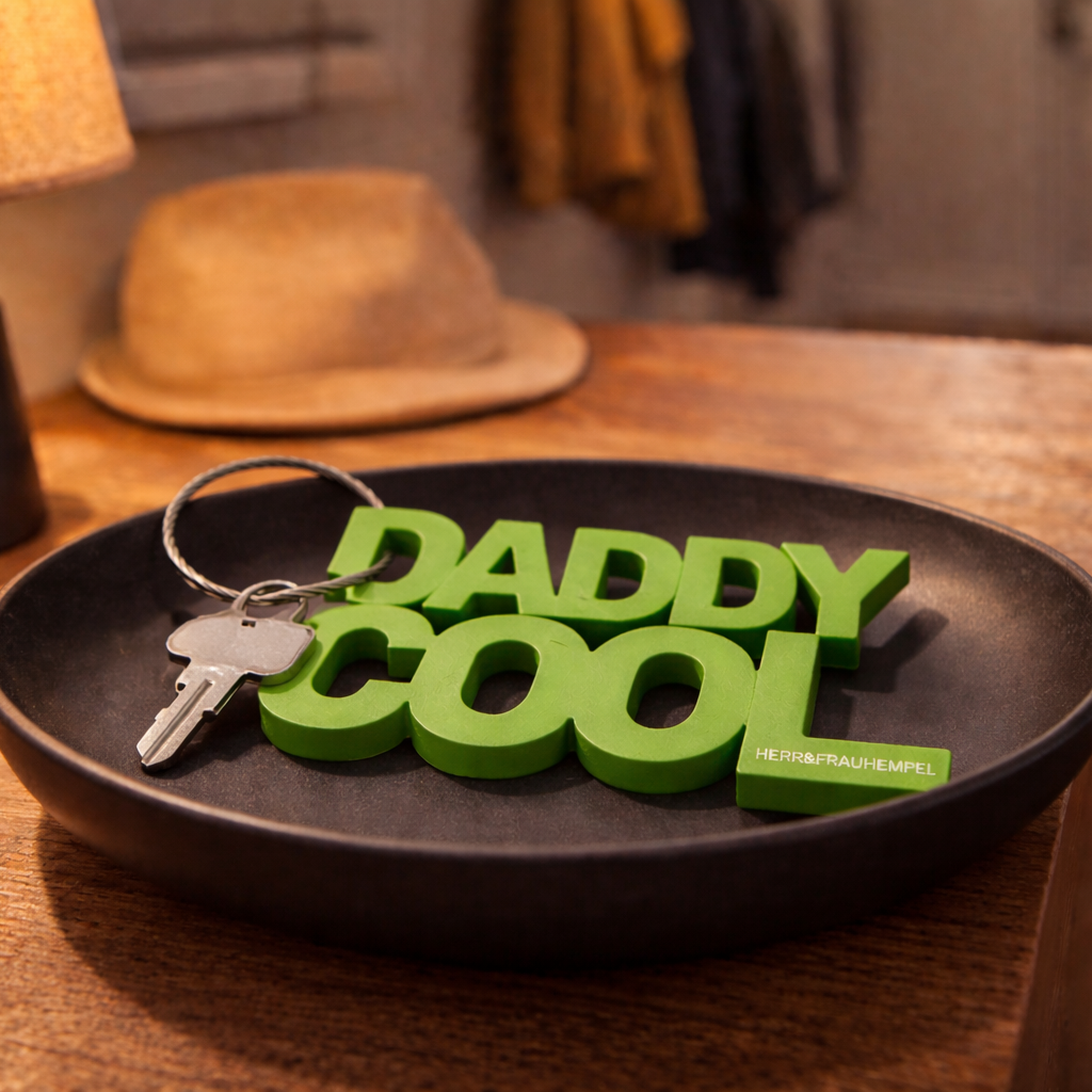 HerrundFrauHempel Schlüsselanhänger DADDY COOL