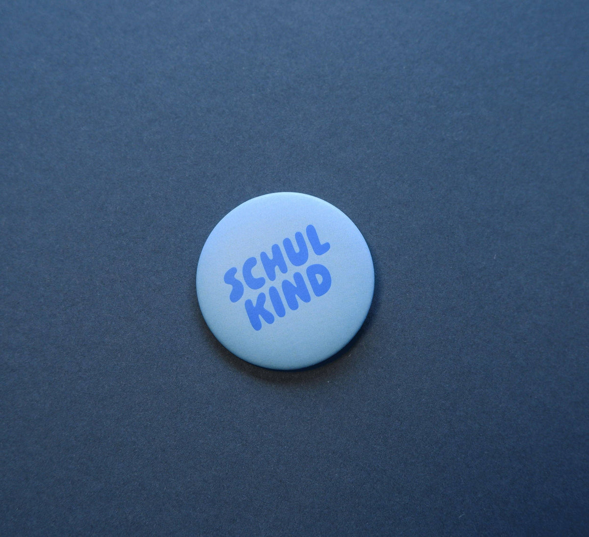 tinyday - Button "Schulkind blau"
