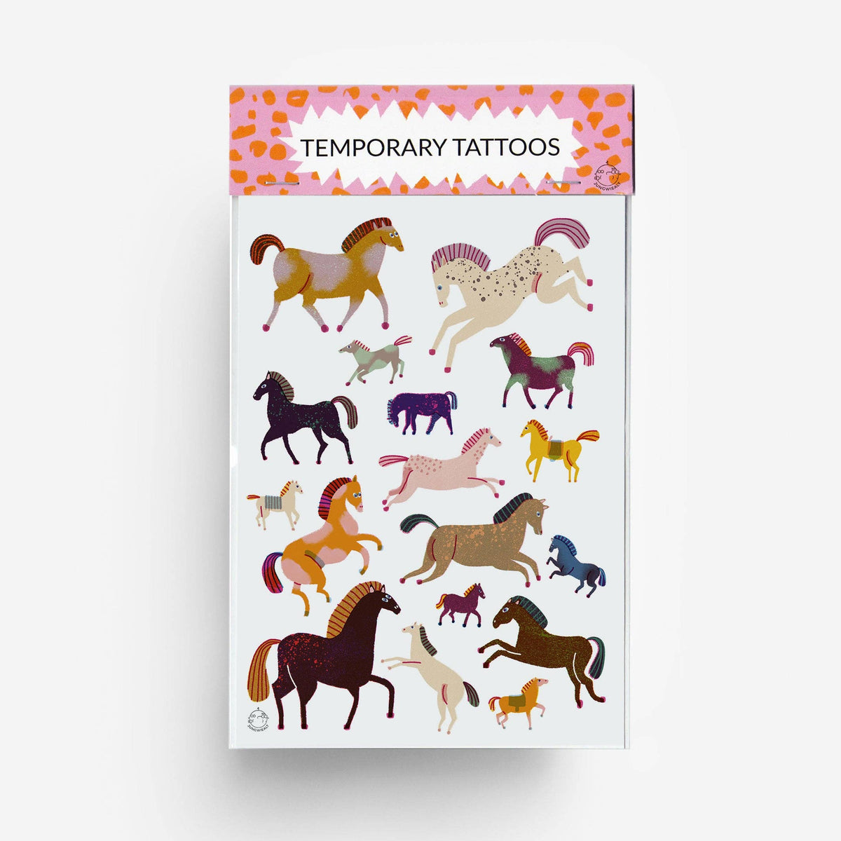 Temporäre Pferdetattoos DIN A6