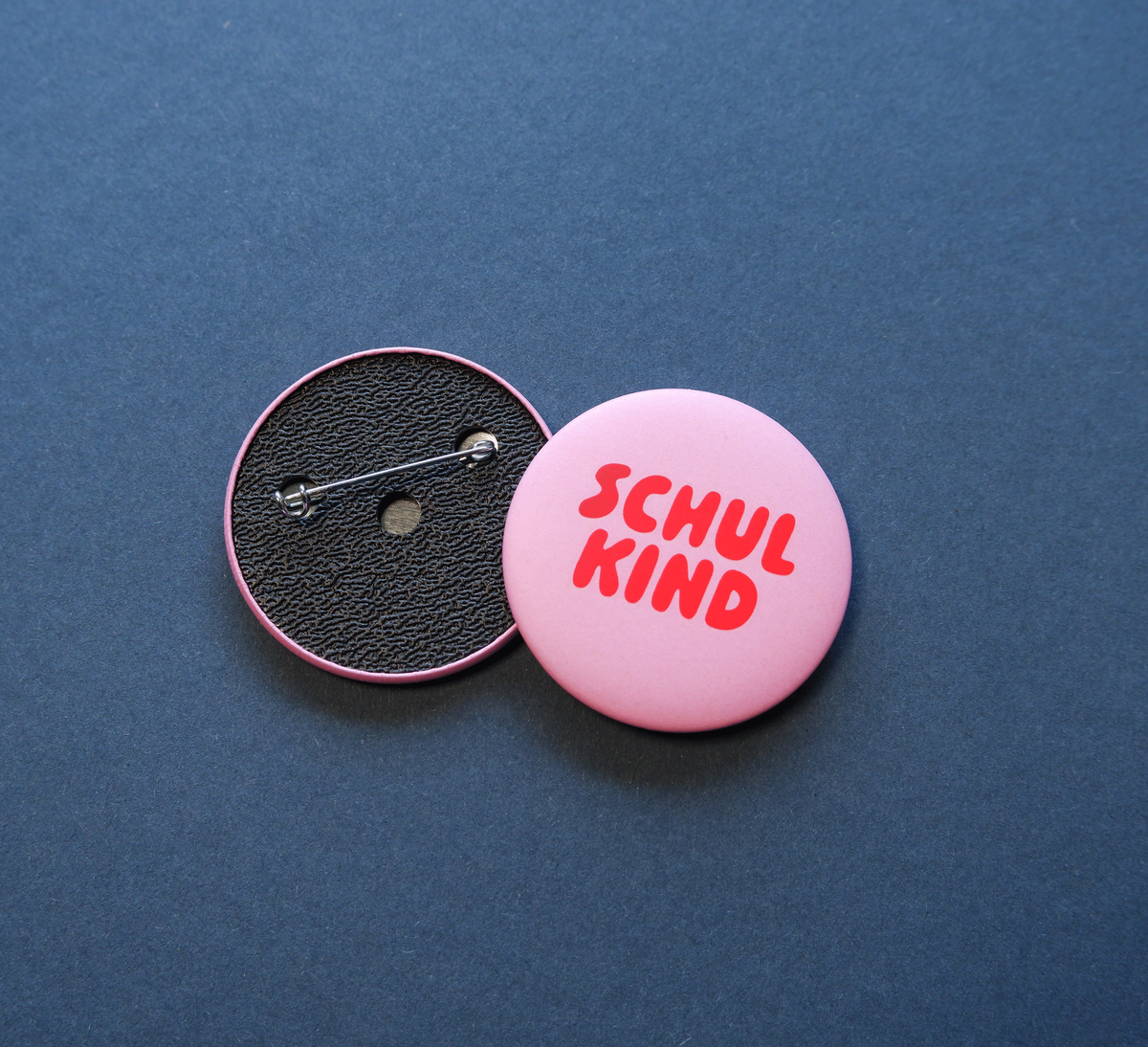 tinyday - Button "Schulkind rosa"