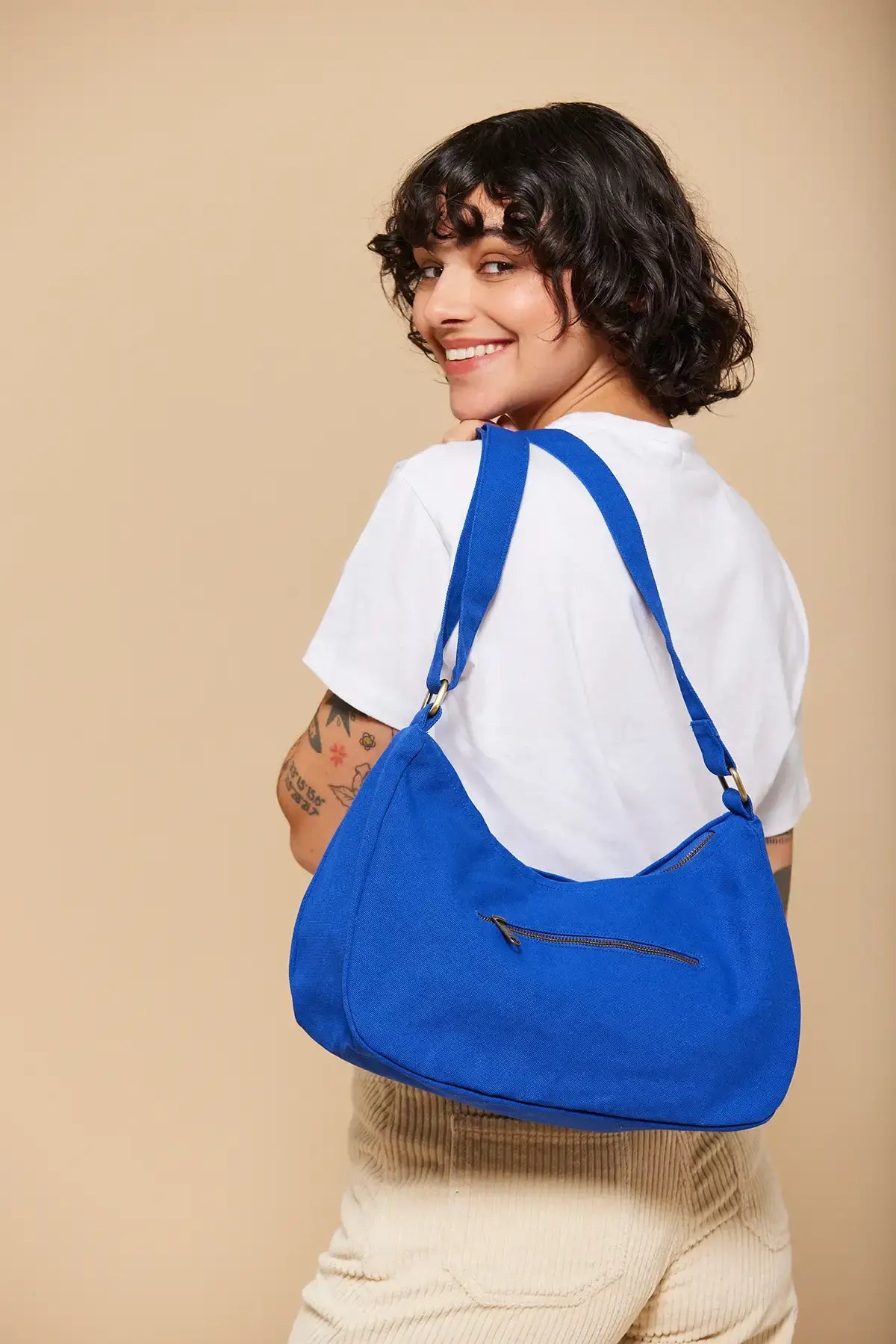 Hindbag - 'Rosa' Elektrisch blau