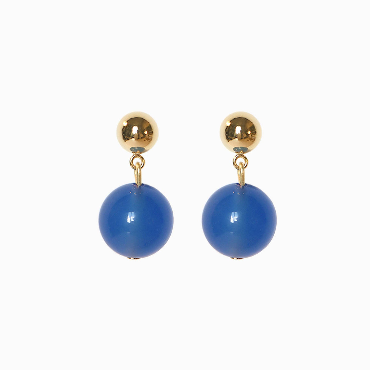 Titlee MARCUS Perlenohrringe (blau)