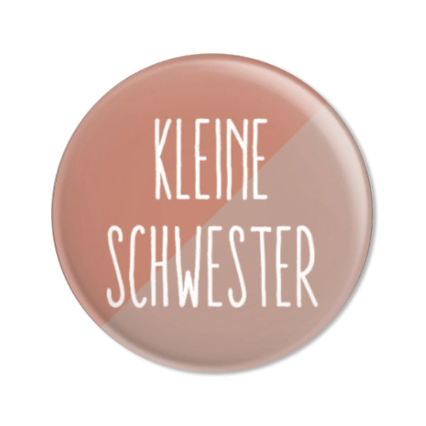 Button 'Kleine Schwester / altrosa' AvaundYves