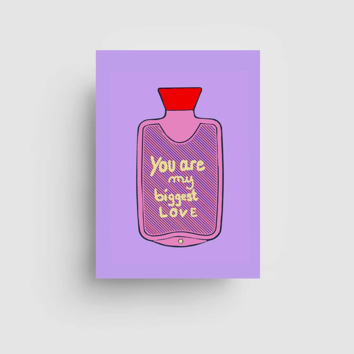 *You are my biggest love * Postkarte