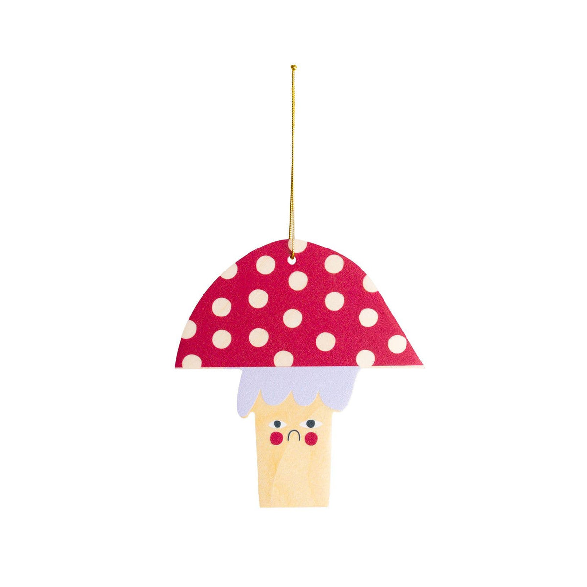 Pilz-Weihnachtsbaum-Hängedekoration