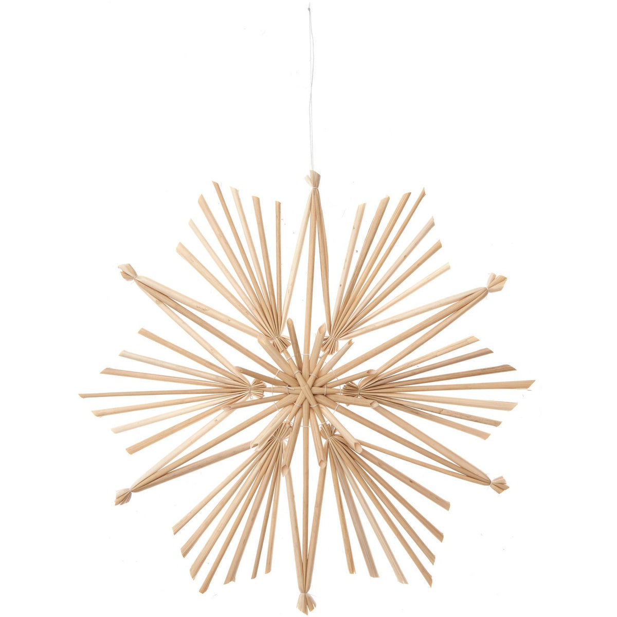 Put a Bow on It Strohstern groß Ø23cm RicoDesign