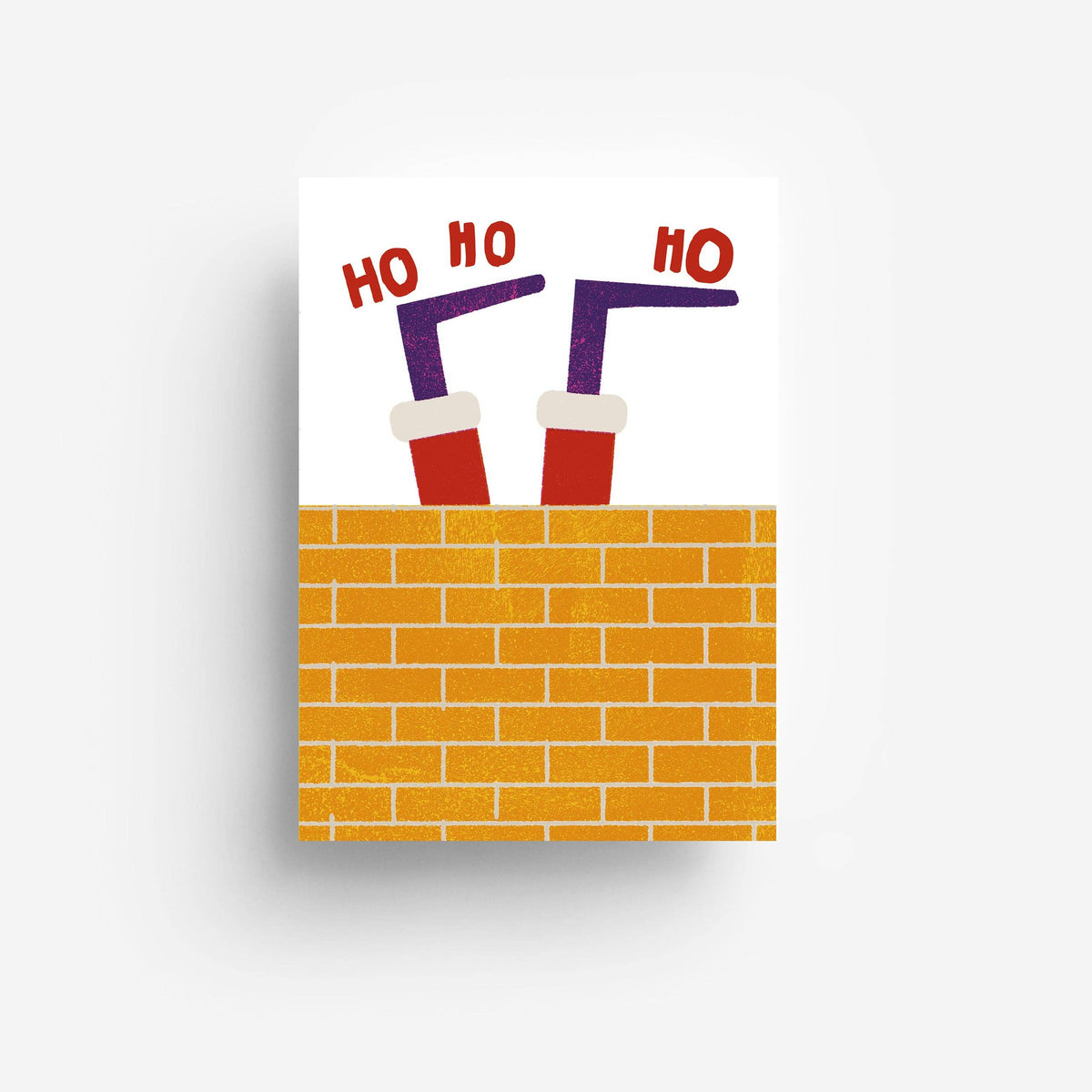 Weihnachtsmann Postkarte jungwiealt